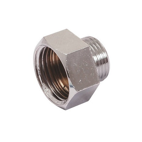Lot de 10 réductions mâle-femelle chromée Sudo Mâle / Femelle 1/2" - 3/4" - Réf : E123017001