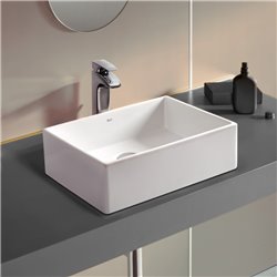Vasque Sofia 46x41 cm Blanc brillant