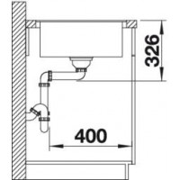 Evier Metra XL 6 S-F Café 519157