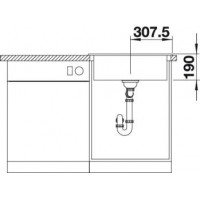 Evier Palona 6 Magnolia 524732
