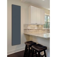 Radiateur eau chaude Monochrome 450 Watts, Vertical Gris Clair