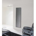 Radiateur eau chaude Pierre Naturelle 450 Watts, Vertical Ardoise