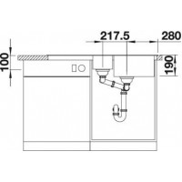 Evier Sona 6 S Café 520902