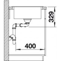 Evier Sona 8 S Anthracite 520912
