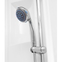 Cabine de douche Kineprime Glass C angle Mécanique Portes pivotantes 80x80cm