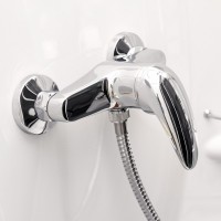 Cabine de douche Kineprime Glass C angle Mécanique Portes pivotantes 80x80cm