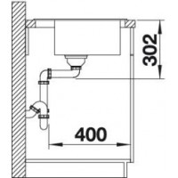 Evier Zenar XL 6 S Compact Silgranit sans access. Café 523784
