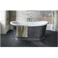 Baignoire Balthazar chromée 167,5x76,1 cm, 164 Litres