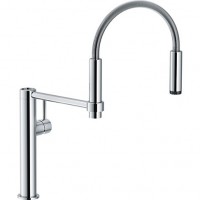 Mitigeur cuisine Pescara 360° Semi-Pro Chromé H 460 mm 695231