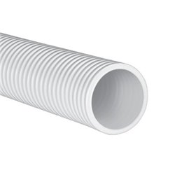 Conduit semi-rigide pour réseau d'aspiration domestique Aldes, 11070049 D44/50 mm L25 m