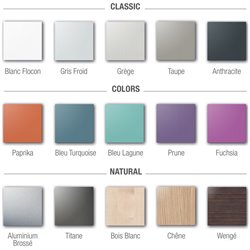 Support plaque ColorLINE ø125 11022159 Aldes