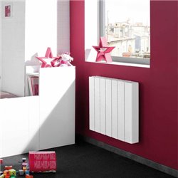 ATLANTIC Accessio Digital 2 Radiateur à inertie fluide horizontal blanc  1000W - 524910