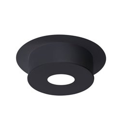 Finition Plafond FP H120 I/G Ø 150 Noir Poujoulat H12 cm