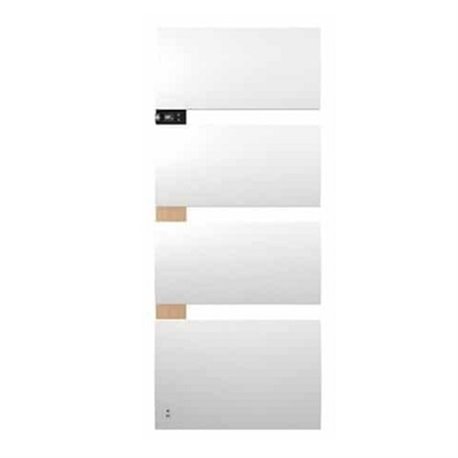 Symphonik 492601 Mât Gauche Blanc Granit Chêne