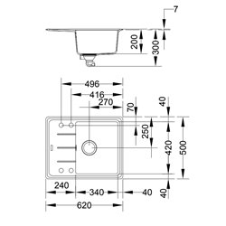 Basis Fragranit+ BFG611-62 462181 Onyx simple