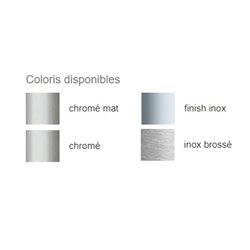 Linus-S, 517184 Inox brossé Levier à D
