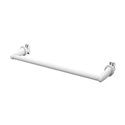 Accessoire Finimetal, ref BARR50CBL Barre porte-serviettes cintrée 470 mm Blanc