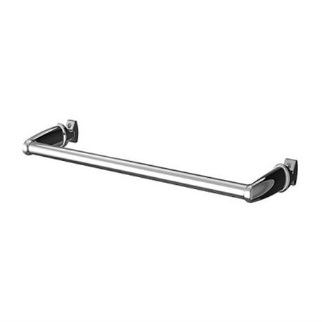 Accessoire Finimetal, ref BARR50CCH Barre porte-serviettes cintrée 470 mm Chromé