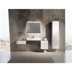 Xeno² Keramag Design de 90 cm 1 trou percé cuve centrée ref 157090000