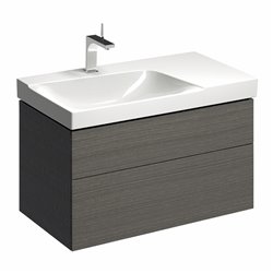 Xeno² Keramag Design de 90 cm 1 trou percé cuve à gauche ref 157190000