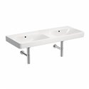 Lavabo Jam 2 vasques 120 cm Allia murale 2 cuves ref 00135610000