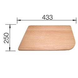 Planche à découper en bois, 513484 Delta Bois 250x433x50