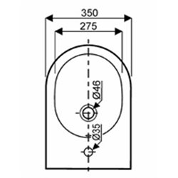 Bidet sur pied Acanto 500.603.01.5