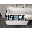 Plan de toilette Xeno² Keramag Design 427141016 de 160