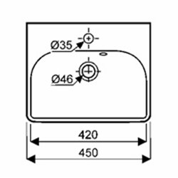 Lave-mains de 45 Jam 00108600000