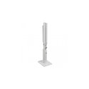 Pied-support pour chape 57019 blanc pour radiateurs Compact, Integra E.Flow, Parada, Ramo, Kos H, Faro H