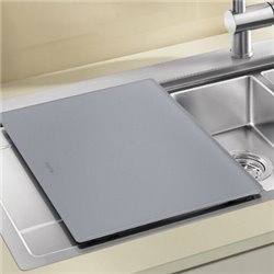 Planche à découper en verre, 230970 Blanco Divon 400x470x40