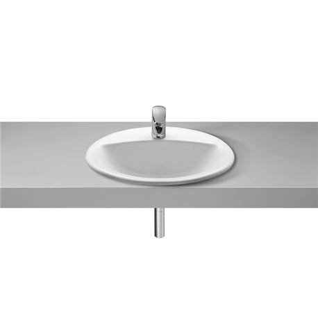 Rodeo vasque à encastrer ovale, A327866000 520x410x185 Blanc