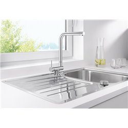 Laressa-F, 521546 Chromé Simple Levier à Gauche