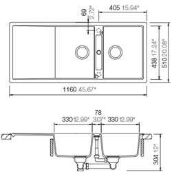 Mono EVC 1921, EVC1921 106 510x1160x195 Polaris
