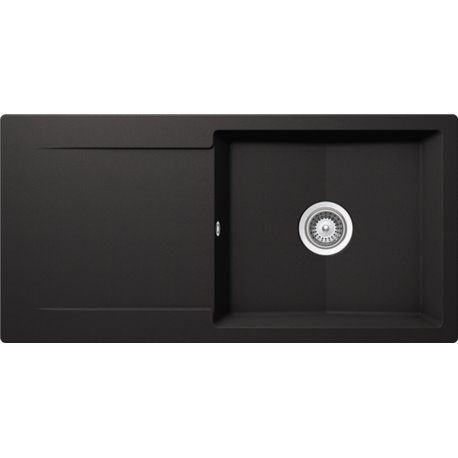 Epure, EV 28011 139 1 grand bac, 1 égouttoir Nero Epure, EV 28011 139 1 grand bac, 1 égouttoir Nero