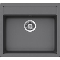 Evier malin EV 1000PC, EV1000PC 022 métallisée croma