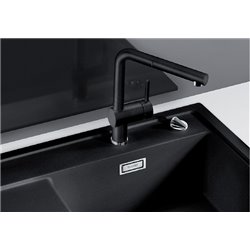 Linus-S Silgranit, 516688 Anthracite Silgranit