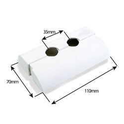 Rosace double longueur 100mm, 985500 100 mm