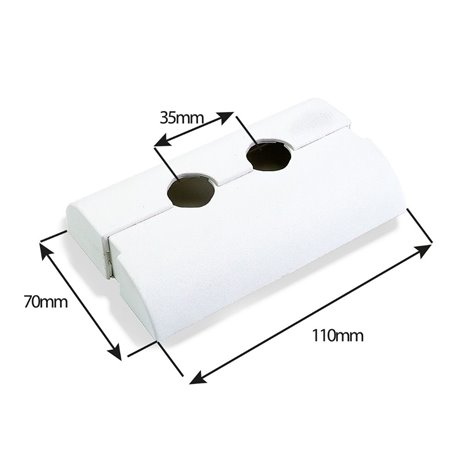 Rosace double longueur 100mm, 985500 100 mm Rosace double longueur 100mm, 985500 100 mm