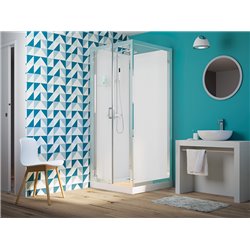 Eden C80 et C90, CA8310 Portes coulissantes receveur 18 cm 80x80 cm