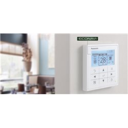 Télécommande filaire Panasonic, CZ-RTC5B avec bouton Econavi et Datanavi