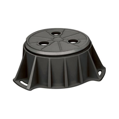 Kit pieds receveur Kinesurf Pietra, KINPIED09 5 pieds pour longueurs 90 cm