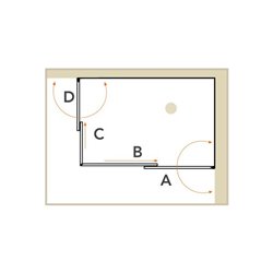 Option SE AKW 1200-1300mm gauche