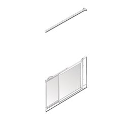 Option SM AKW 900-1000x750mm droite