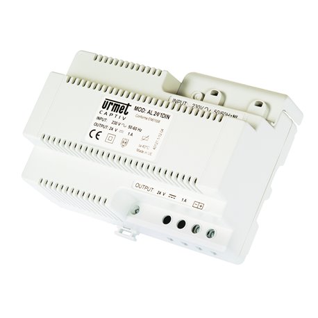 Alimentation redressée AL24/1DIN 105 x 67 mm
