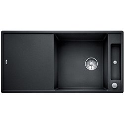 Axia III XL 6 S-F Silgranit PuraDur 523526, Anthracite Planche verre blanc