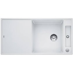Axia III XL 6 S Silgranit PuraDur 523514, Blanc Planche verre blanc