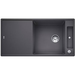 Axia III XL 6 S Silgranit PuraDur 523501, Gris rocher Planche frêne