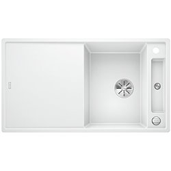 Axia III 5 S Silgranit PuraDur 523219, Blanc Planche verre blanc