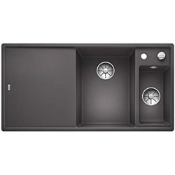 Axia III 6 S Silgranit PuraDur 523463, Gris rocher Planche frêne